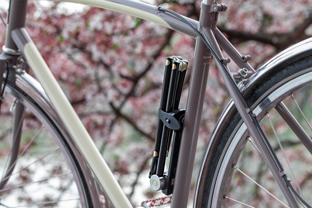 APEX - Secure hardened steel folding bike lock | Premium Bike Locks