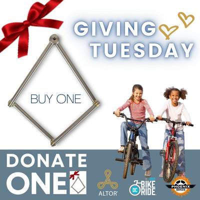 今日はGiving Tuesday!どうすればいいの？フェニックス・バイクは、青少年の育成、自転車のリサイクル、地域社会の発展に貢献しています。