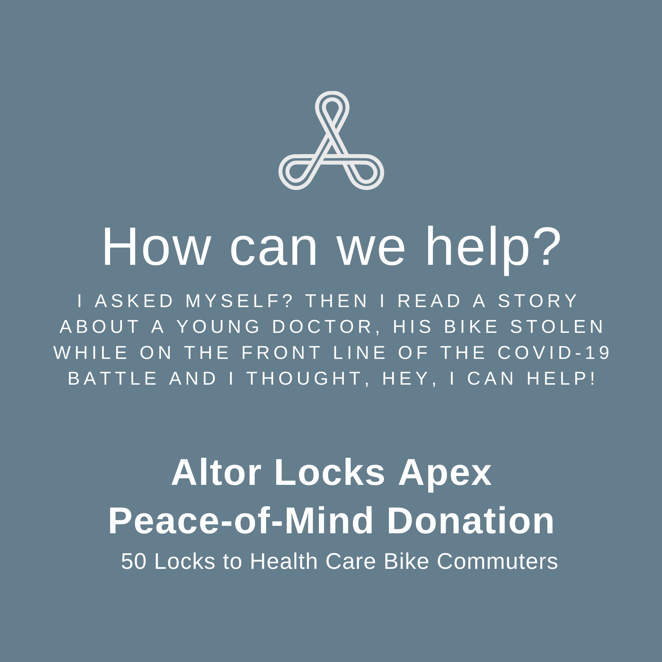 How Altor (and You!) Can Help.